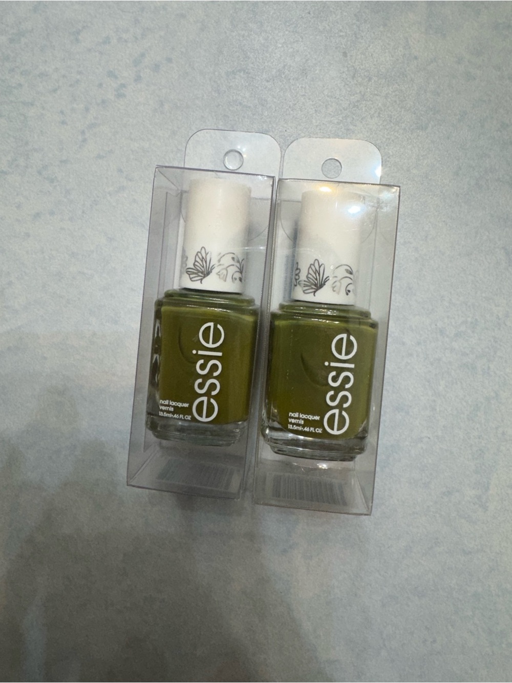 Essie Toad You So -Olive Green Nail Lacquer - 2 Pack